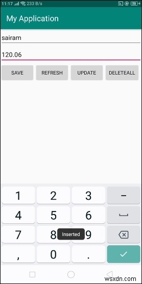 จะใช้ cast () ใน Android sqlite ได้อย่างไร 