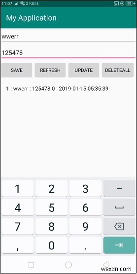 จะใช้ชนิดข้อมูล blob ใน Android sqlite ได้อย่างไร? 