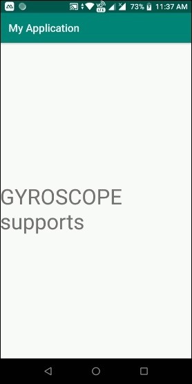 วิธีตรวจสอบมือถือ Android รองรับเซ็นเซอร์ GYROSCOPE 