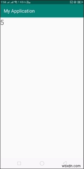 Làm thế nào để tìm phần tử giữa trong một mảng trong Android? 