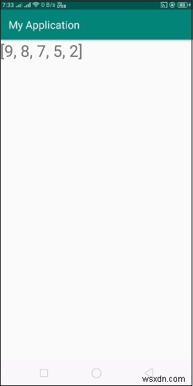 Làm thế nào để đảo ngược danh sách liên kết trong Android? 