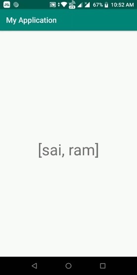Làm thế nào để sử dụng subList () trong Android CopyOnWriteArrayList? 