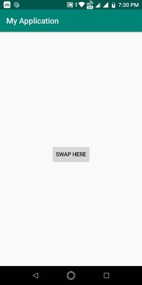 วิธีจัดการกับท่าทางการปัดจากขวาไปซ้าย? 