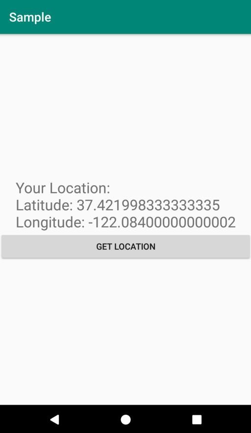 จะรับละติจูดและลองจิจูดของตำแหน่งปัจจุบันใน Android ได้อย่างไร 