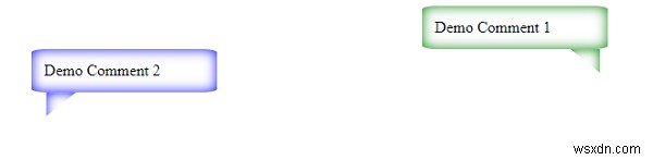 Cách tạo Hộp nhận xét có văn bản chứa bằng CSS 