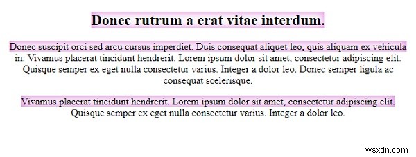 การสร้างบรรทัดแรกที่น่าดึงดูดใจด้วย CSS ::first-line 