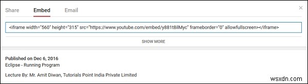 จะเพิ่มวิดีโอ YouTube ลงในเว็บไซต์ของคุณได้อย่างไร?