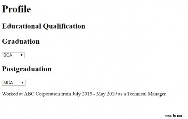 HTML  select  แอตทริบิวต์ออโต้โฟกัส 