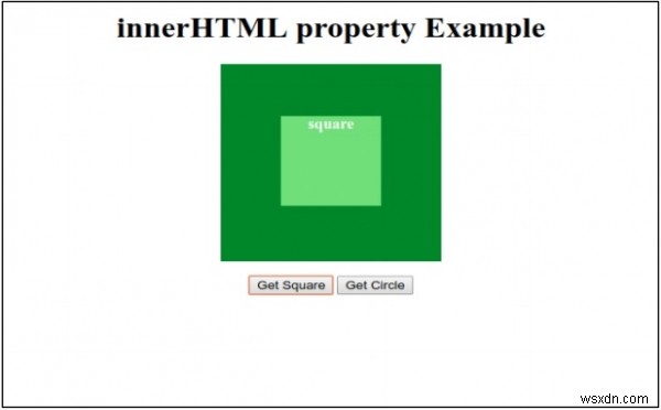 HTML DOM InternalHTML Thuộc tính 