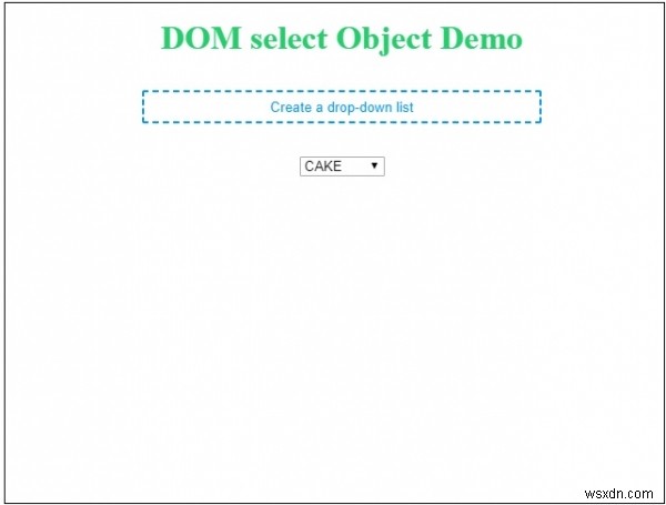 HTML DOM Chọn đối tượng 