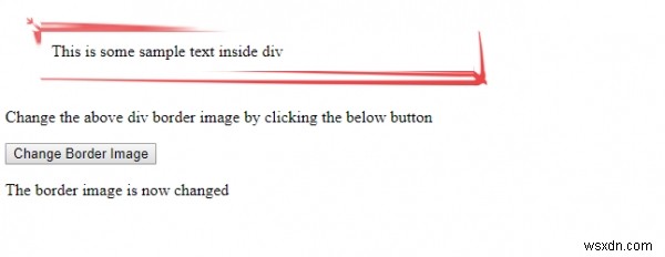 HTML DOM Style borderImageSource Property 