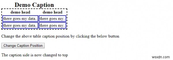 คำบรรยายลักษณะ HTML DOM คุณสมบัติด้านข้าง 