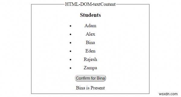 HTML DOM textContent Thuộc tính 