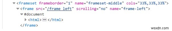 ซีลีเนียมและ iframe ใน html