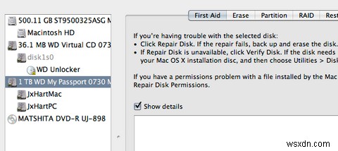 पीसी उपयोग के लिए एक बाहरी हार्ड ड्राइव को कैसे विभाजित करें [मैक] 
