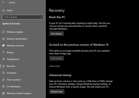 Cách khắc phục Windows 10 bị đóng băng 