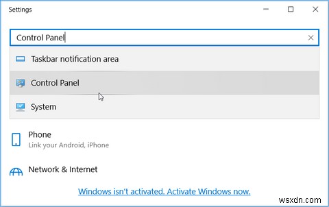 8 cách mở Control Panel trong Windows 