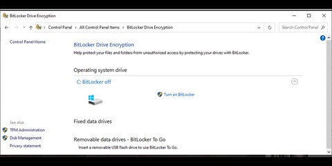 วิธีตรวจสอบสถานะ BitLockers ใน Windows 10 