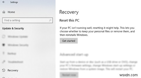 Cách khôi phục cài đặt gốc cho Windows 10 hoặc sử dụng khôi phục hệ thống 