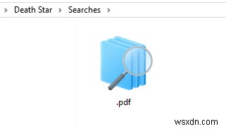 Thiết lập thư mục thông minh của Windows bằng cách lưu tìm kiếm của bạn 