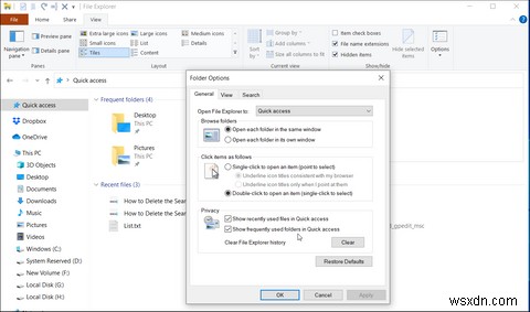 วิธีแก้ไขเมาส์ที่ดับเบิลคลิกในคลิกเดียวใน Windows 
