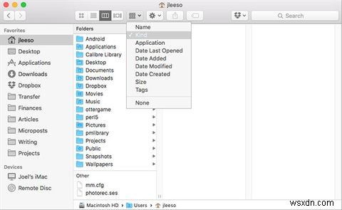 วิธีรีเซ็ตโฟลเดอร์ทั้งหมดเป็นตัวเลือกการดูและการเรียงลำดับเริ่มต้นบน Mac 
