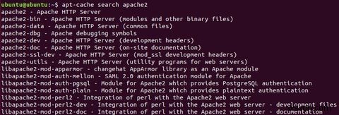 วิธีค้นหาแพ็คเกจใน Ubuntu 