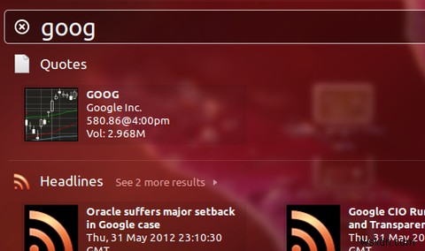 उबंटू डैशबोर्ड पर समाचार, टोरेंट, स्पॉटिफाई और अधिक खोजें [लिनक्स] 