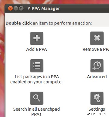 Y PPA จัดการ:GUI สำหรับจัดการ Ubuntu PPA [Linux] 