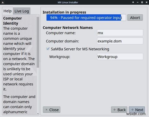 วิธีการติดตั้ง MX Linux บนพีซีของคุณ 