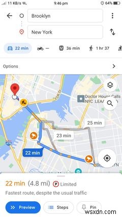 Android के लिए 5 सर्वश्रेष्ठ मानचित्र और GPS ऐप्स 
