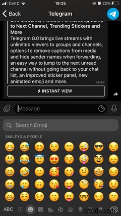 7 टेलीग्राम में नई सुविधाएं 8.0