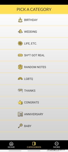 ईकार्ड भेजने के लिए 4 सर्वश्रेष्ठ ऐप्स