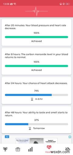 6 แอป Android ยอดนิยมที่จะช่วยให้คุณเลิกบุหรี่