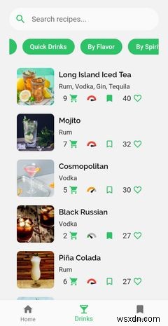 कॉकटेल बनाने के लिए 6 सर्वश्रेष्ठ Android ऐप्स