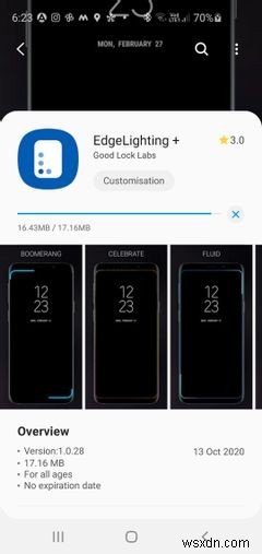 सैमसंग फोन पर एलईडी कैमरा कटआउट सूचनाएं कैसे सक्षम करें 