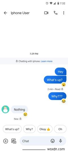 अपने Android फोन पर iMessage प्रतिक्रियाओं को कैसे देखें