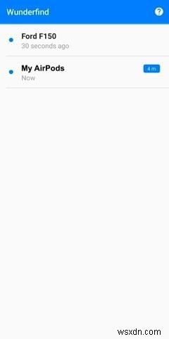 Cách tìm AirPods bị mất bằng điện thoại Android 