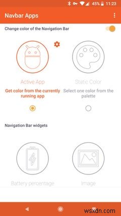 Làm thế nào để có được một thanh điều hướng màu trên Android mà không cần root 