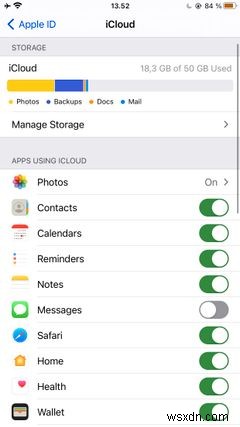 วิธีเพิ่มพื้นที่ว่างบน iCloud 