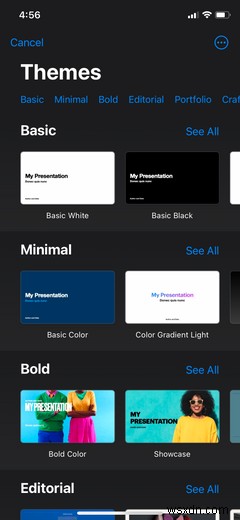 5 แอพที่ดีที่สุดสำหรับการนำเสนอสไลด์โชว์บน iPhone ของคุณ 