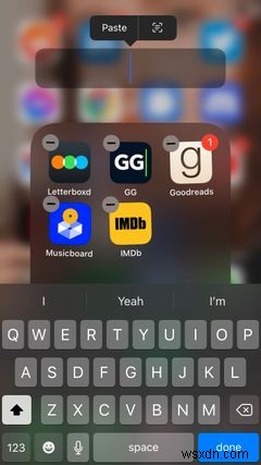 IPhone या iPad पर ऐप फोल्डर का नाम कैसे बदलें, या नाम को पूरी तरह से हटा दें 