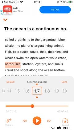 6 แอพแปลงข้อความเป็นคำพูดฟรีที่ดีที่สุดสำหรับ iPhone 