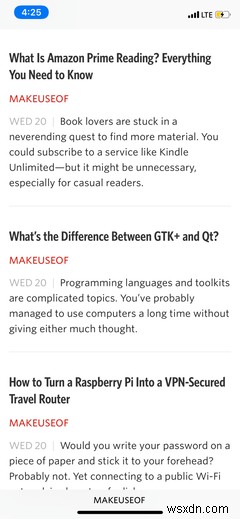 แอพ RSS Reader ที่ดีที่สุด 5 อันดับสำหรับ iPhone 