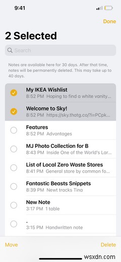 แอป iPhone Notes:ทุกสิ่งที่คุณต้องการเพื่อเริ่มต้น