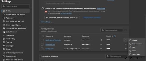 วิธีจัดการคุณสมบัติป้อนอัตโนมัติใน Edge, Chrome, Opera และ Firefox 