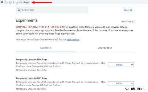 เร่งความเร็ว Chrome ด้วยการเปลี่ยน 8 ธงเหล่านี้ 
