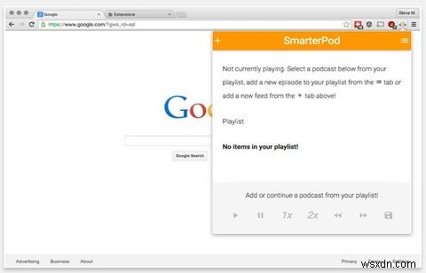 ส่วนขยายเบราว์เซอร์ที่ดีที่สุดสำหรับการฟังพอดคาสต์ 