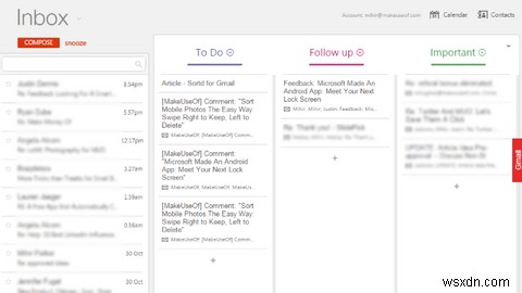 เปลี่ยน Gmail ให้เป็นกระดานงานที่เหมือน Trello ด้วย Sortd 