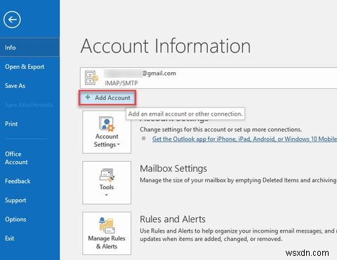 วิธีตั้งค่า Gmail ใน Microsoft Outlook 